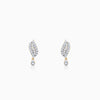 Gold Opulent Halo Diamond Earrings