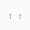 Gold Luminous Drops Diamond Earrings