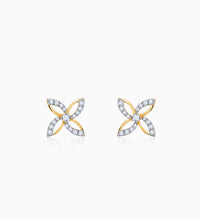 Gold Glossary Diamond Stud