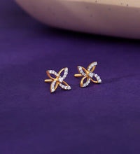 Gold Glossary Diamond Stud