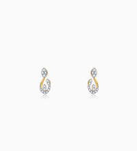 Gold Dewdrops diamond Earrings