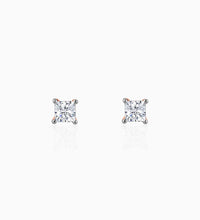 Rose Gold Pretty Diamond Studs