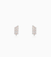 Rose Gold Dynamic Diamond Earrings