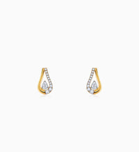 Gold Majestic Aura Diamond Earrings