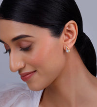 Gold Majestic Aura Diamond Earrings