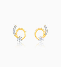 Gold Gentle Passion Diamond Earrings