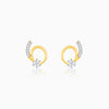 Gold Gentle Passion Diamond Earrings