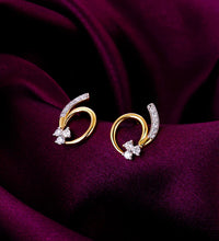 Gold Gentle Passion Diamond Earrings