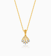 Gold Halcyon Diamond Pendant