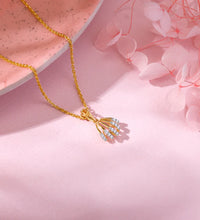 Gold Halcyon Diamond Pendant