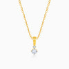 Gold Captivating Diamond Pendant
