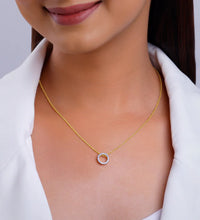 Gold Globular Diamond Pendant