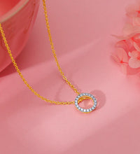 Gold Globular Diamond Pendant