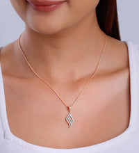 Rose Gold True Paradise Diamond Pendant