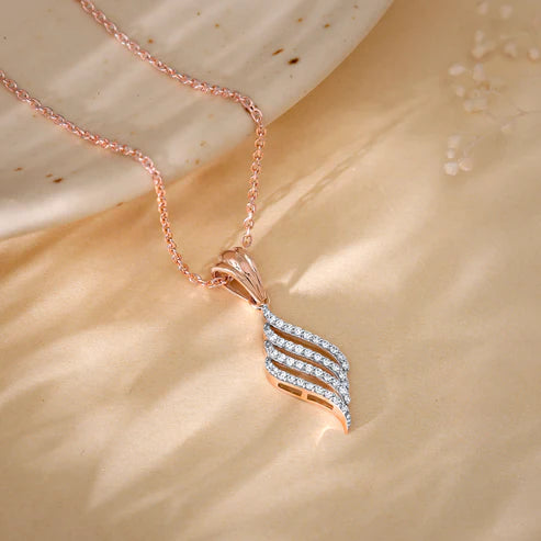 Rose Gold True Paradise Diamond Pendant