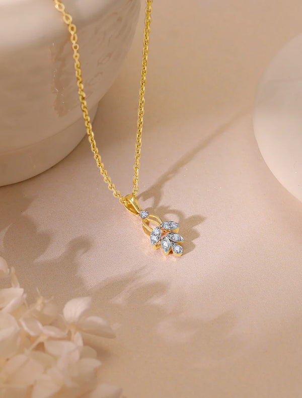 Gold Resplendent Diamond Pendant