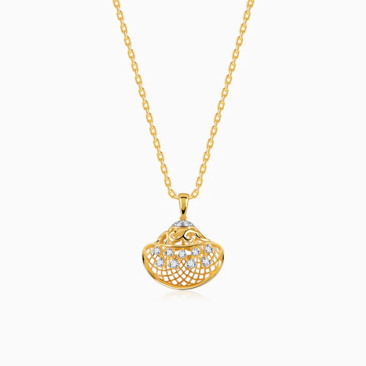 Gold Dream Radiance Diamond Pendant