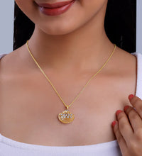 Gold Dream Radiance Diamond Pendant