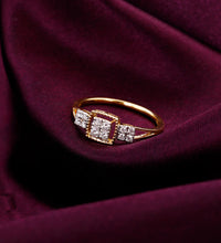 Gold Priceless Bond Diamond Ring