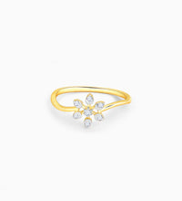 Gold Blossoming Beauty Diamond Ring