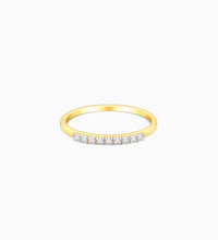 Gold Sparkling Diamond Ring