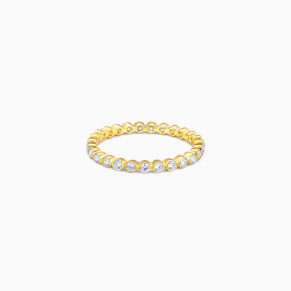 Gold Classic Band Diamond Ring