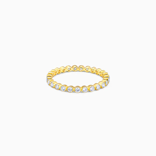 Gold Classic Band Diamond Ring
