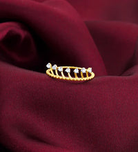 Gold Crown Diamond Ring