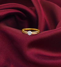 Gold Sparkling Grace Diamond Ring