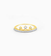 Gold Crowning Diamond Ring