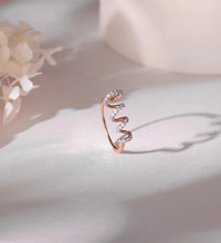 Rose Gold Lambency Diamond Ring