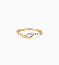 Gold Divine Grace Diamond Ring