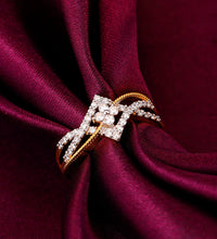 Gold Sparkling Rhapsody Diamond Ring