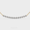 Dazzling Cassiopeia’s Crown Diamond Necklace