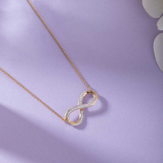 Boundless Spark Love Diamond Pendant (With Chain)