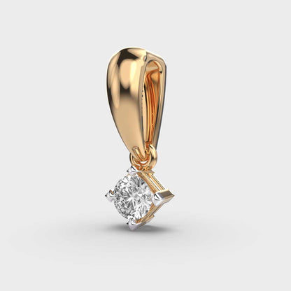 Core Round Diamond Pendant (Without Chain)