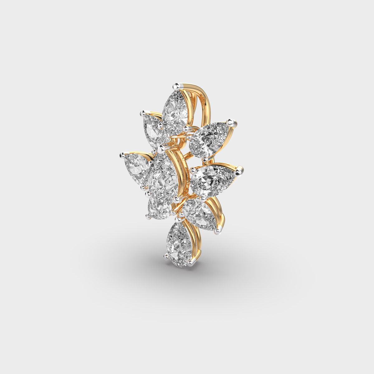 beloved daisy diamond pendant (without chain)