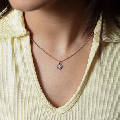 Moonshine Vigour Diamond Pendant (Without Chain)