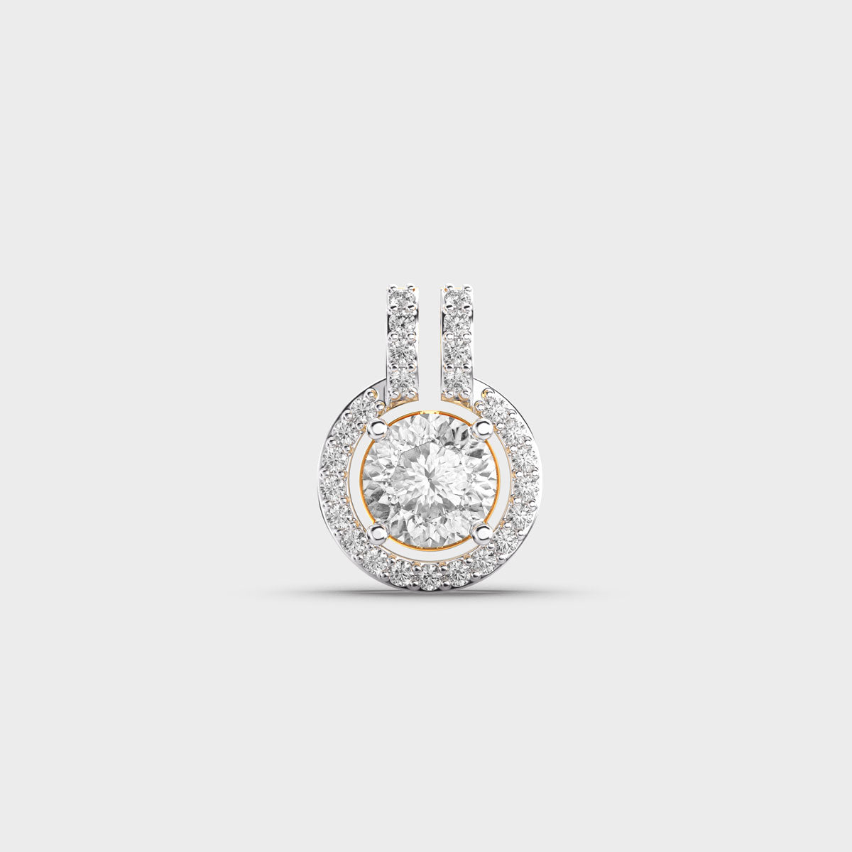 classic orbit padma cut diamond pendant (without chain)