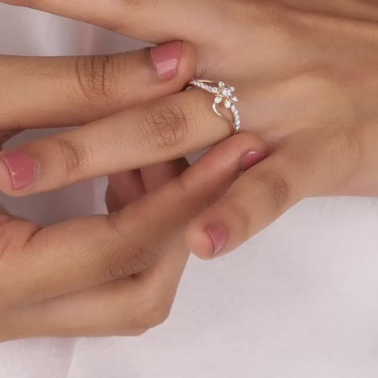 Gold Seasons Of Life Diamond Ring