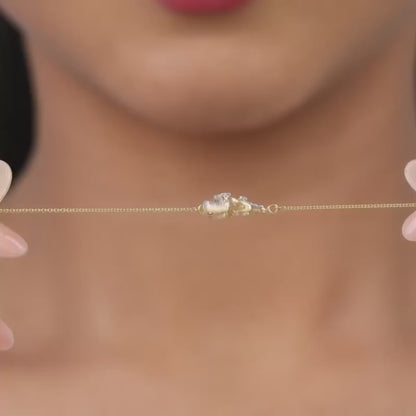 Gold Jasmine Diamond Bracelet