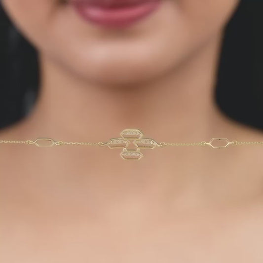 Gold Your Grace Diamond Bracelet