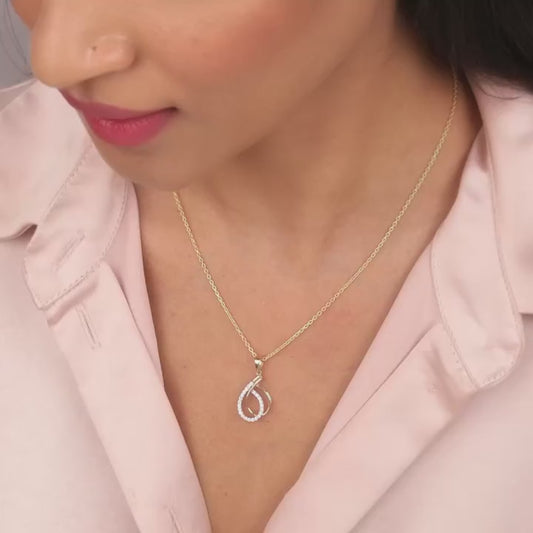 Gold Treasured Moments Diamond Pendant